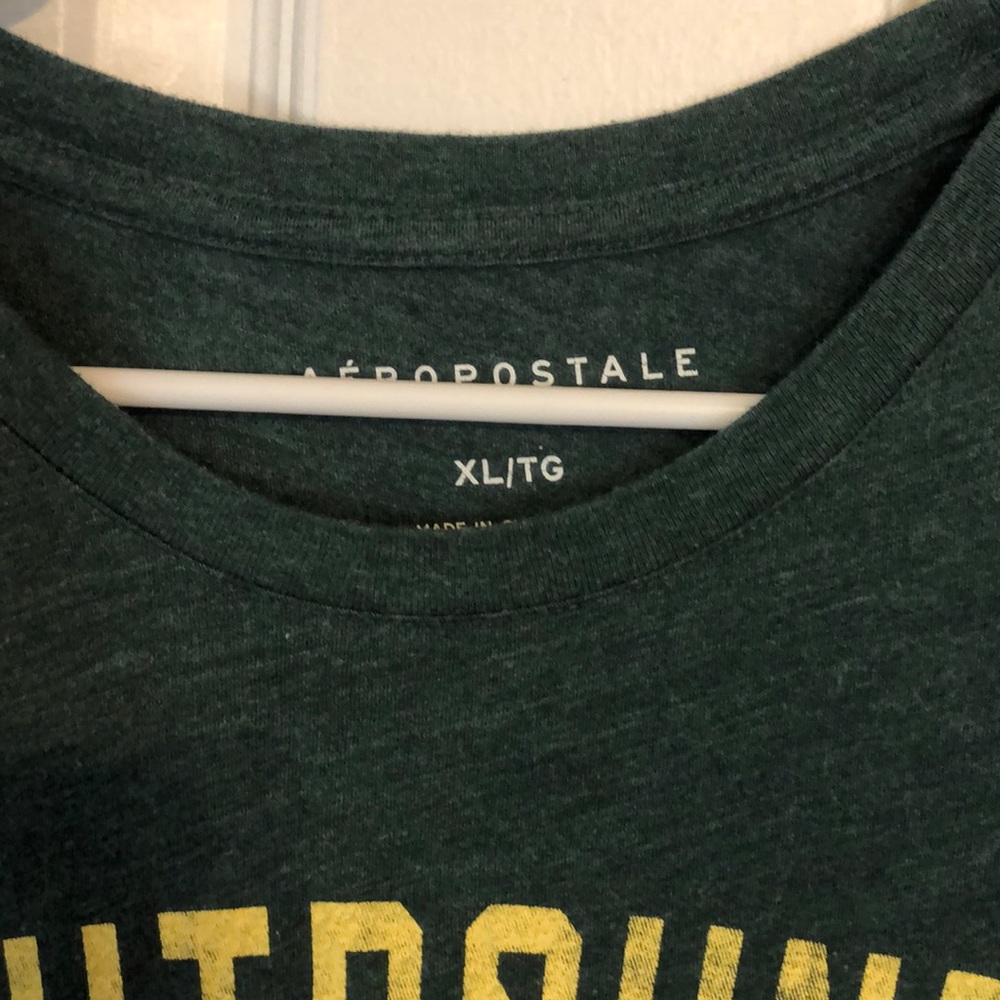 Aeropostale Forest Green Graphic Tee - Picture 2 of 4